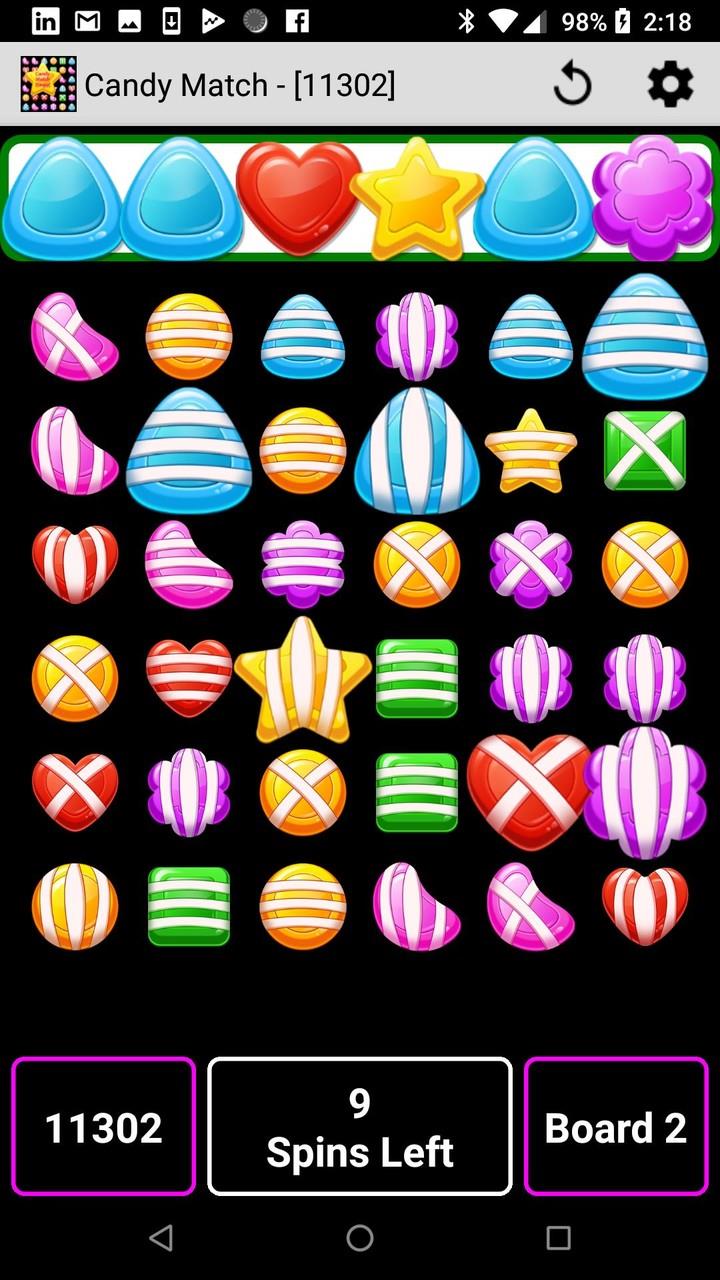 Candy Match Bingo Screenshot 2