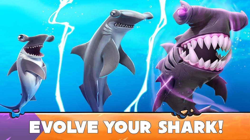 Hungry Shark Evolution Mod ဖန်သားပြင်ဓာတ်ပုံ 4