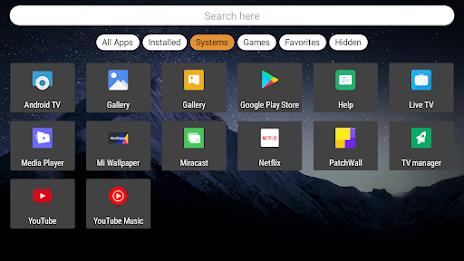 Smart Tv Launcher captura de pantalla 