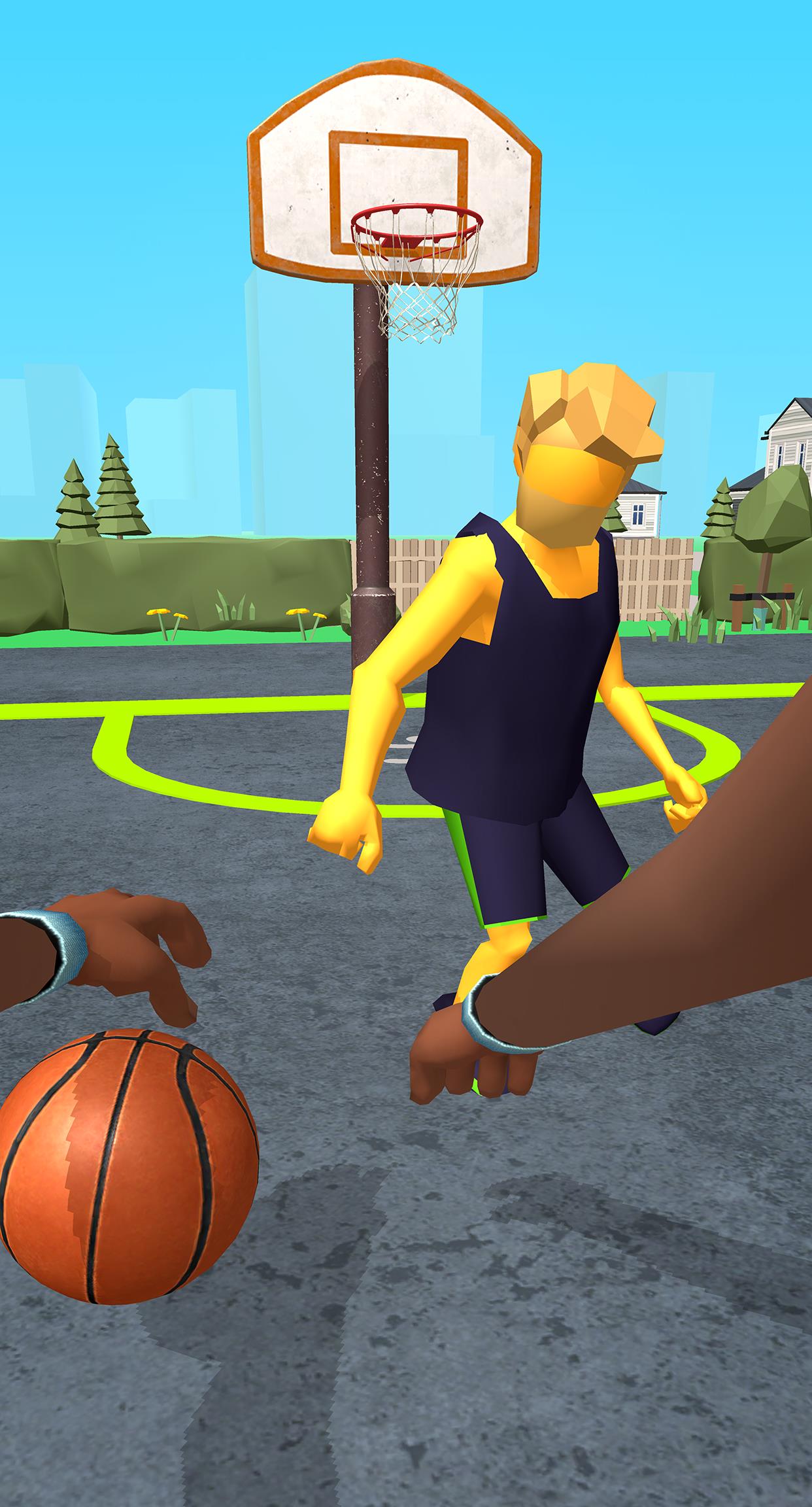 Dribble Hoops Captura de pantalla 1