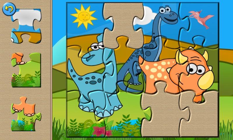 Dino Puzzle Kids Dinosaur Game screenshot 4