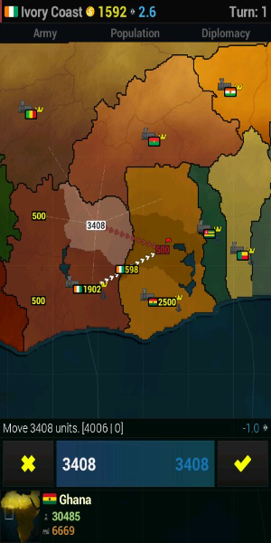 Screenshot Age of History Africa 2