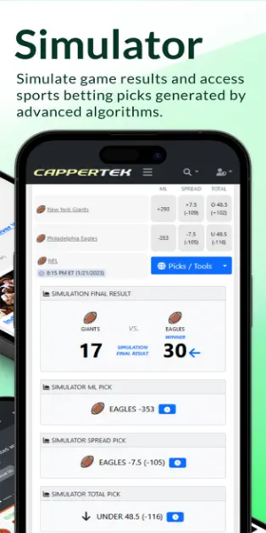 CapperTek Sports Betting Tools স্ক্রিনশট 1