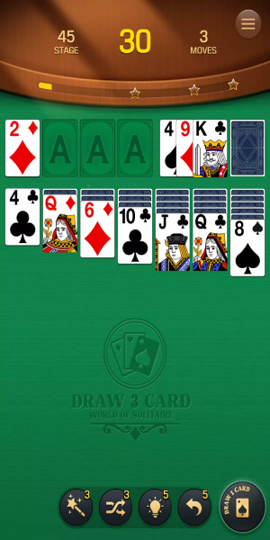 Klondike: World of Solitaire экрана 3