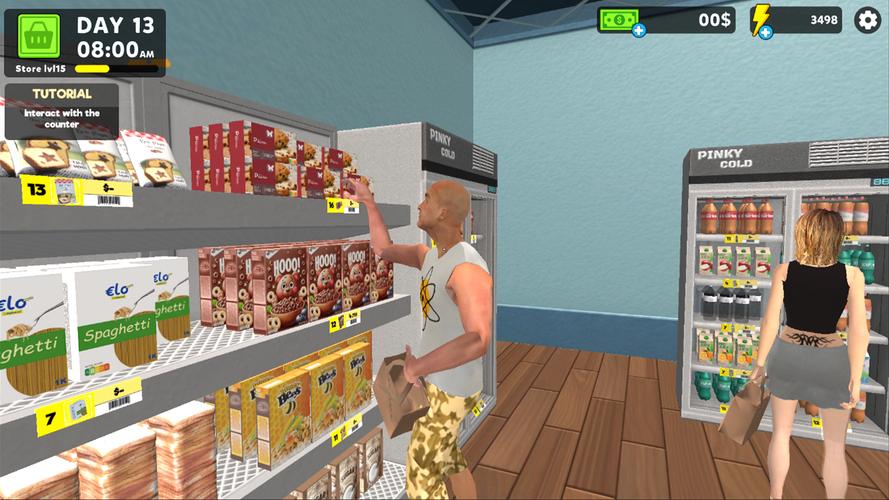 Supermarket Simulator Game 3D ảnh chụp màn hình 4