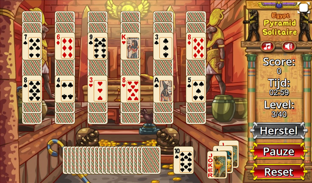 Egypt Pyramid Solitaire screenshot 3