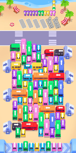 Bus Frenzy : Station Shuffle应用截图第2张