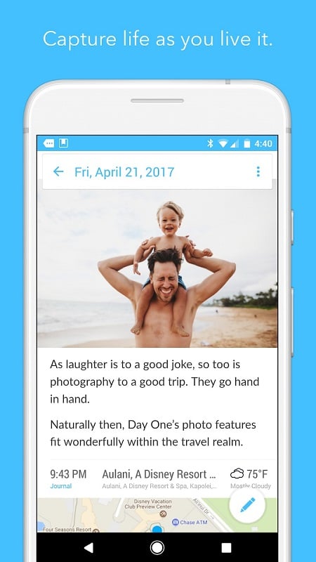 Day One Journal: Private Diary captura de pantalla 