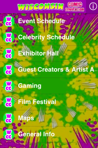 Wisconsin Comic Convention Screenshot 1