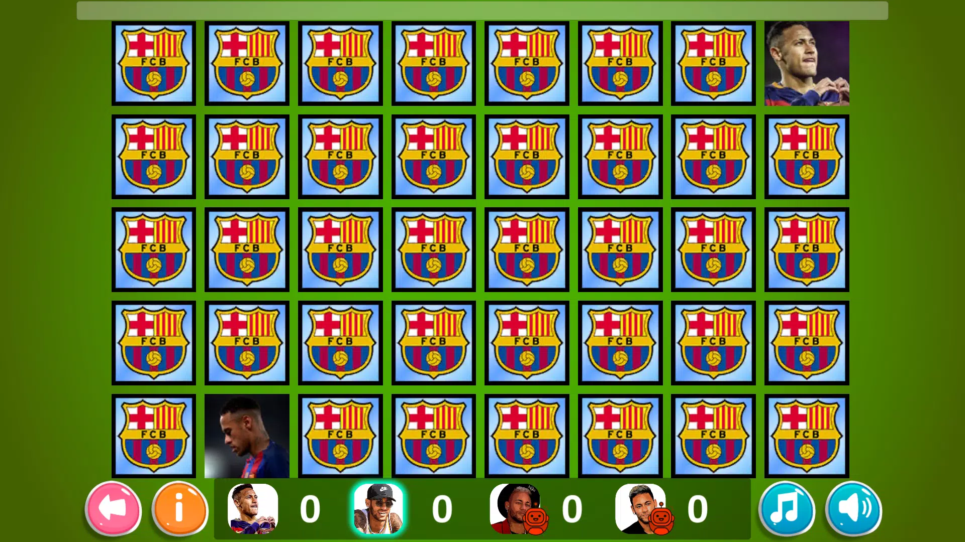 Neymar Memory экрана 3