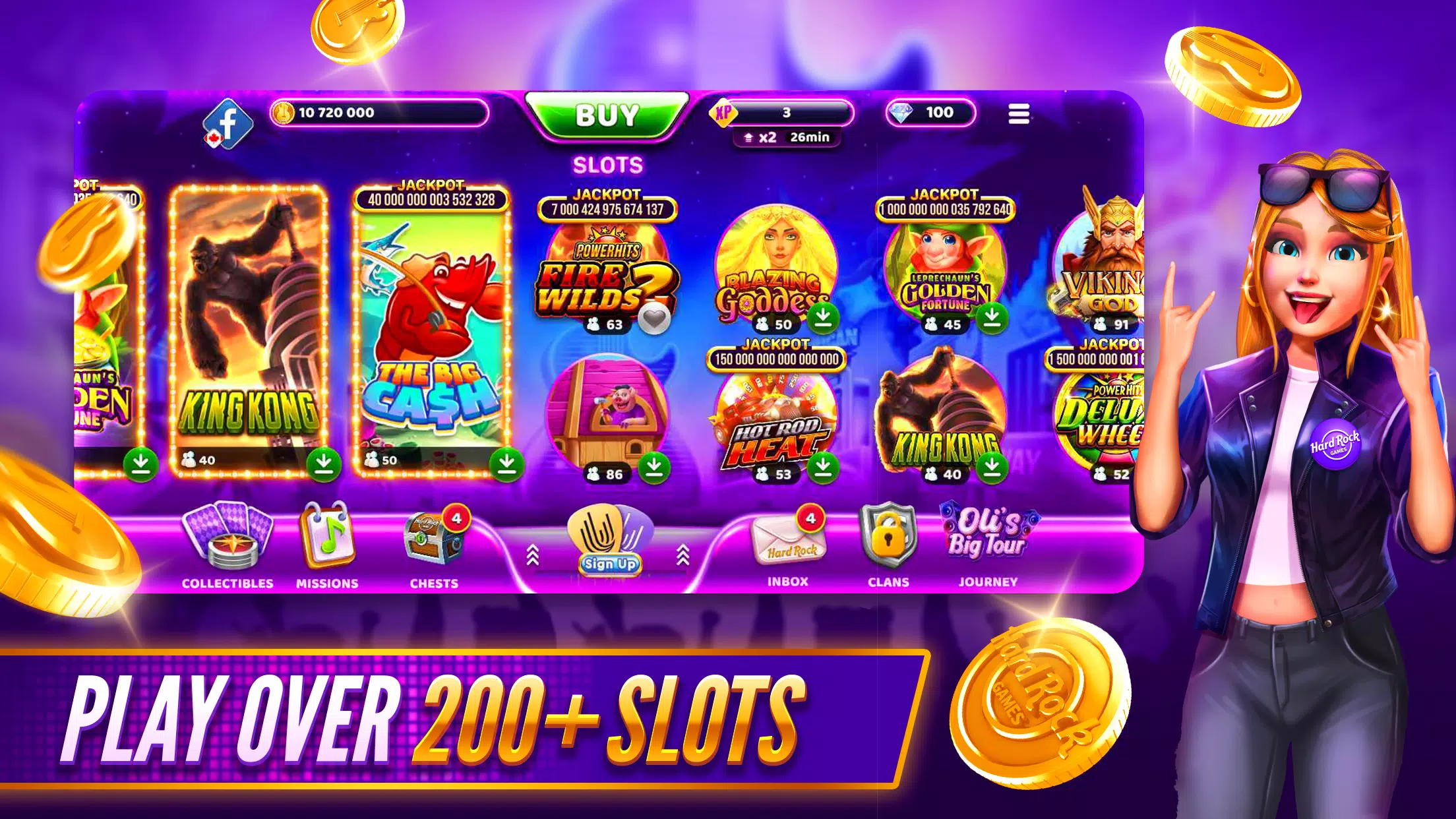 Screenshot Hard Rock Jackpot Planet 1