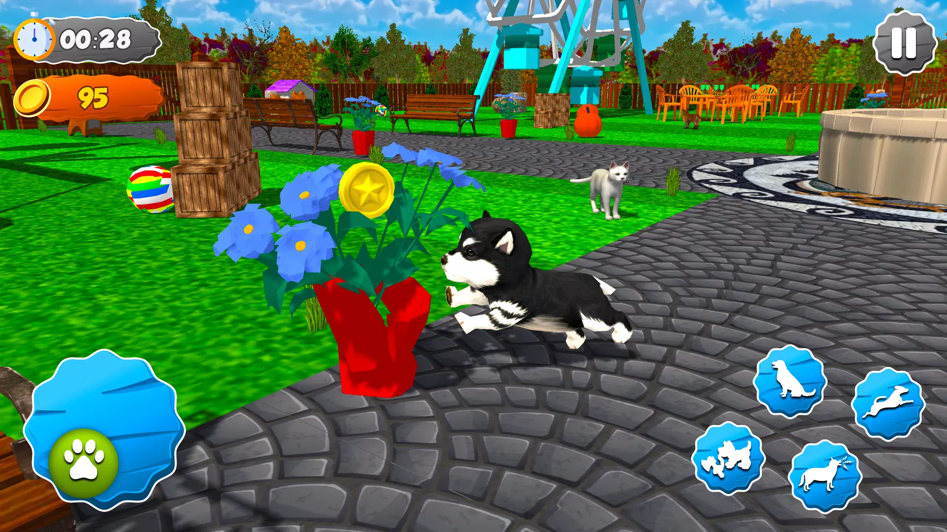 Pet Dog Game: Virtual Dog Sim স্ক্রিনশট 2