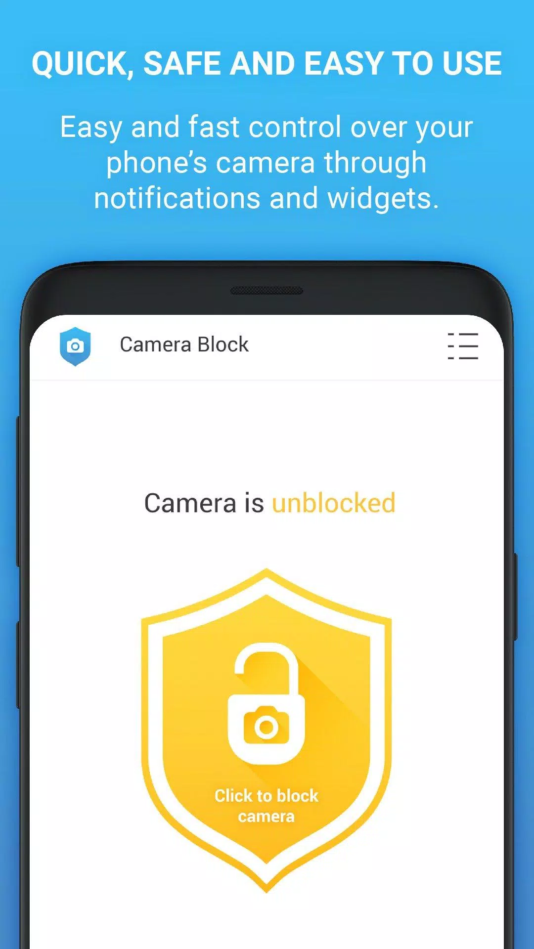 Camera Block Screenshot 3