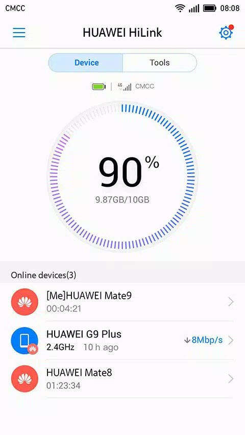 Screenshot Huawei HiLink (Mobile WiFi) 1