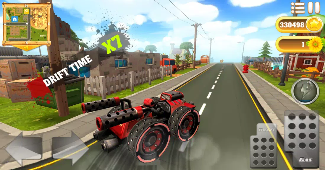 Cartoon Hot Racer 3D ảnh chụp màn hình 3