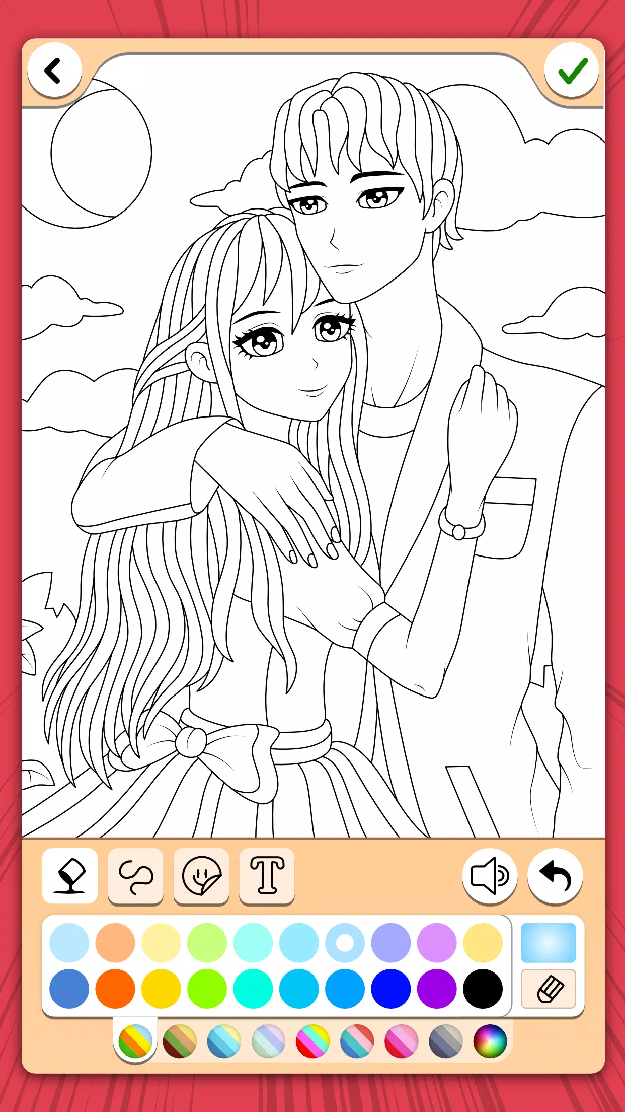 Manga Coloring Book screenshot 3