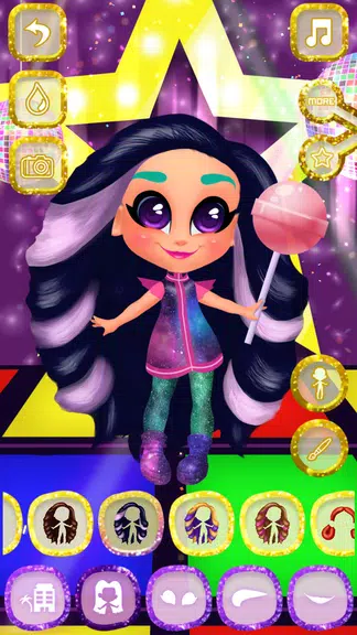 Candy Hair Salon - Doll Games ekran görüntüsü 3