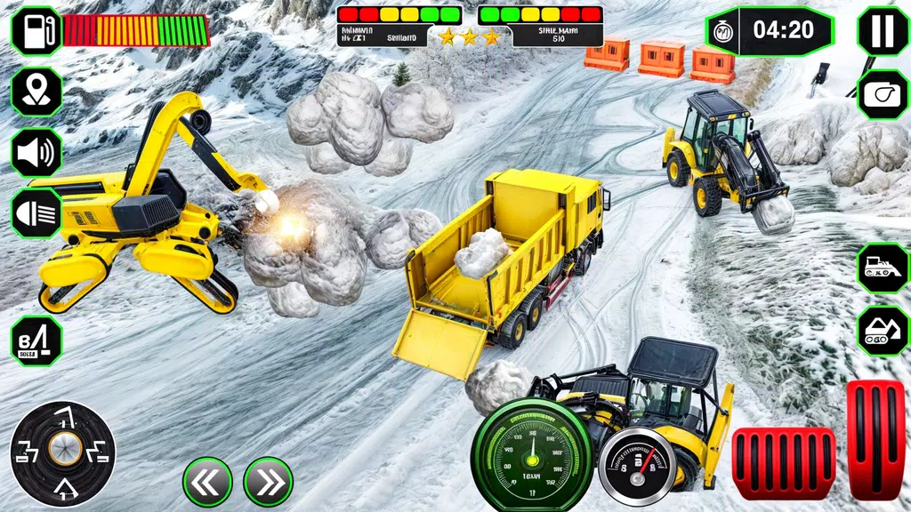 Real Heavy Snow Plow Truck ekran görüntüsü 2