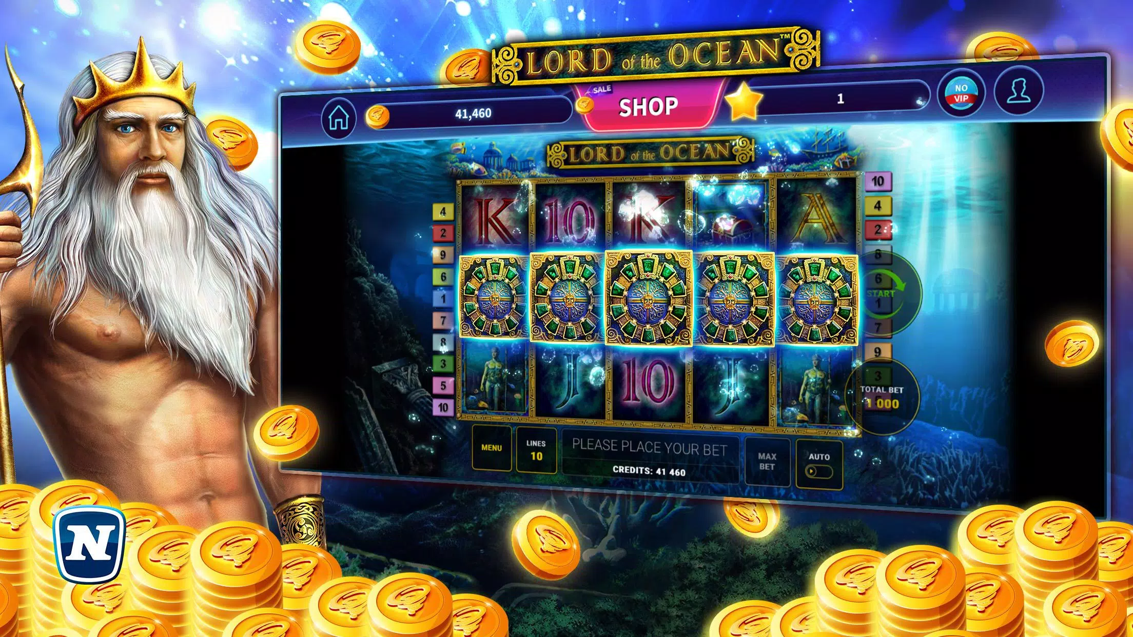 Lord of the Ocean™ Slot স্ক্রিনশট 3