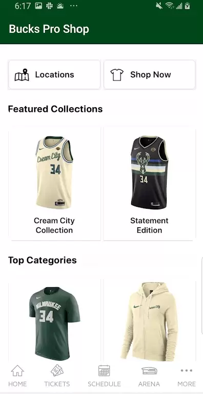 Bucks & Fiserv Forum App Screenshot 3