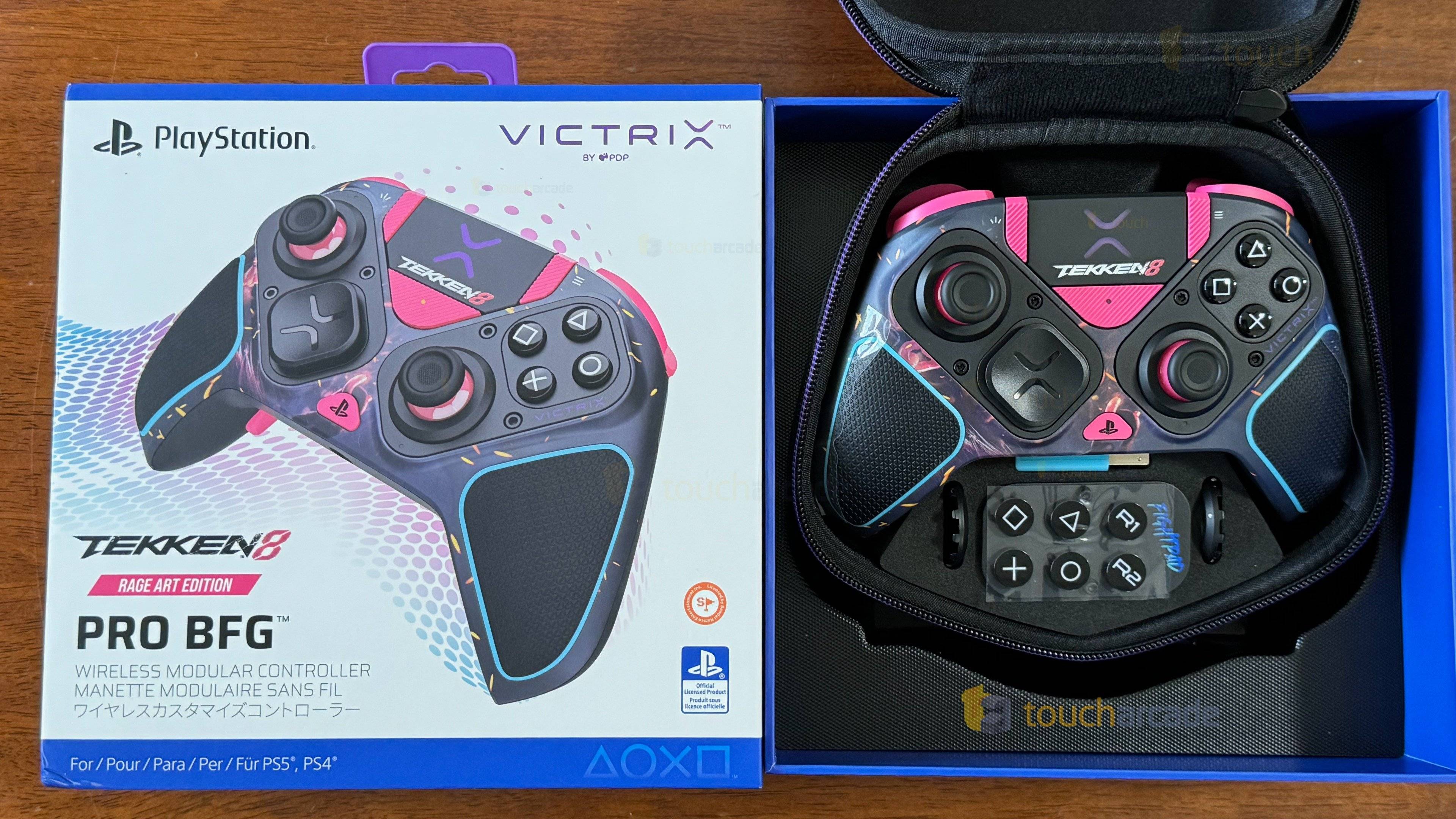 Victrix Pro BFG Tekken 8 Rage Art Edition Controller - Conteúdo
