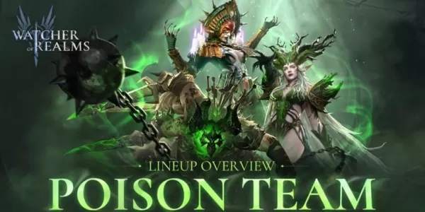 Nuevas series de brotes tóxicos y personajes de veneno agregados a Watcher of Realms