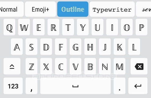 Fonts Font Keyboard for Emoji Symbols & Kaomoji Screenshot 1