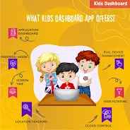 Kids Dashboard экрана 1