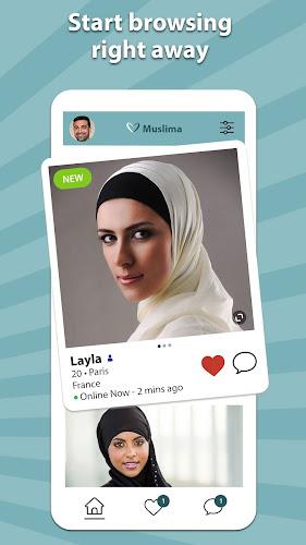 Muslima: Arab &  Muslim Dating Capture d'écran 3