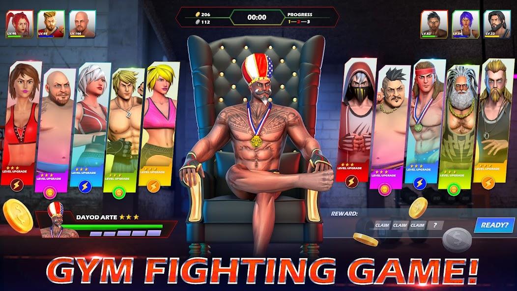 Gym Heros: Fighting Game Mod ekran görüntüsü 3