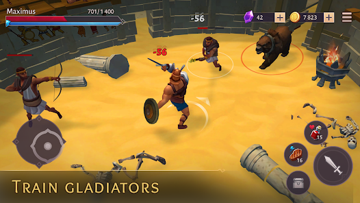 Gladiators: Survival in Rome Mod ảnh chụp màn hình 1