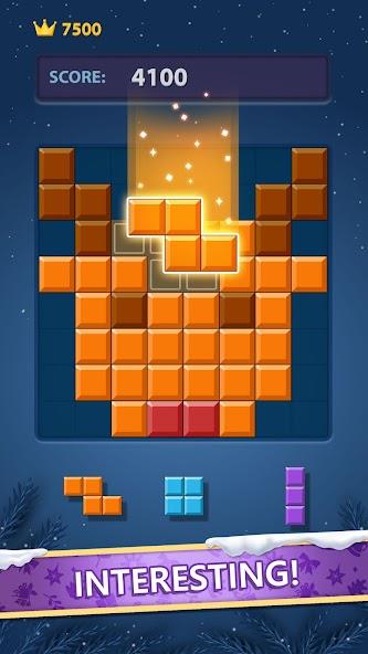 Block Puzzle: Block Smash Game Mod ảnh chụp màn hình 3