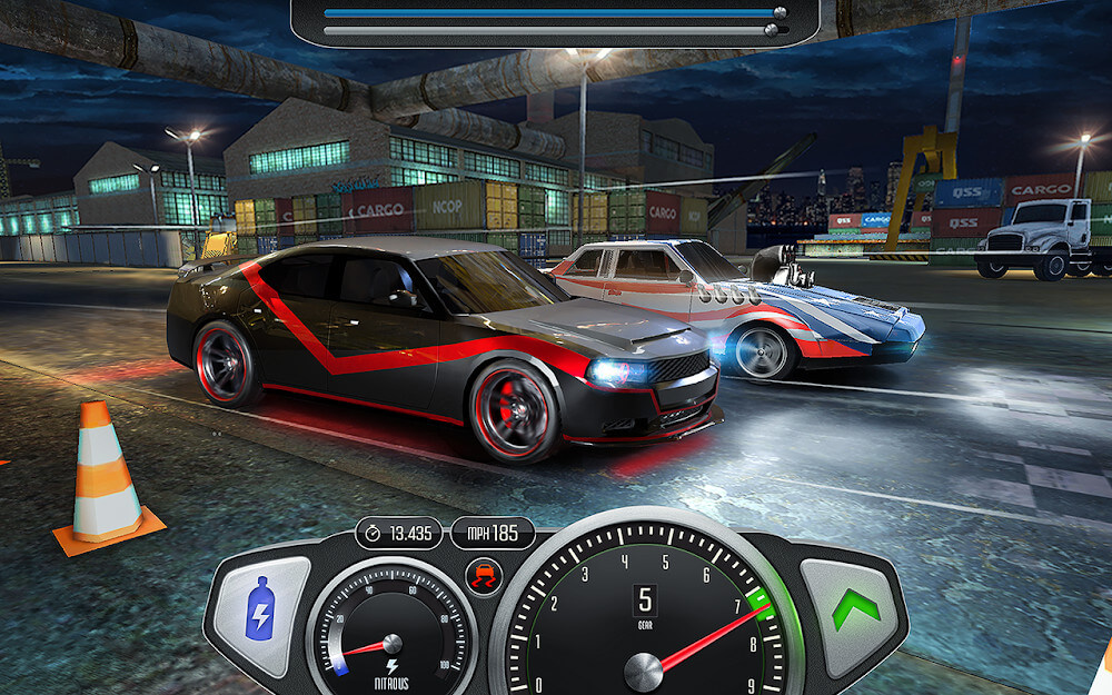 Top Speed: Drag & Fast Racing Mod captura de pantalla 