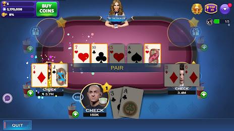 Texas Holdem Mania: Poker Game ဖန်သားပြင်ဓာတ်ပုံ 2