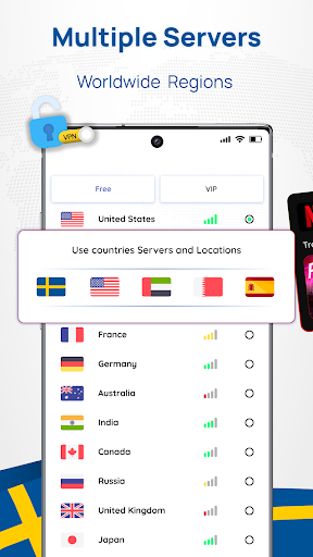 Sweden VPN: Get Sweden IP স্ক্রিনশট 2