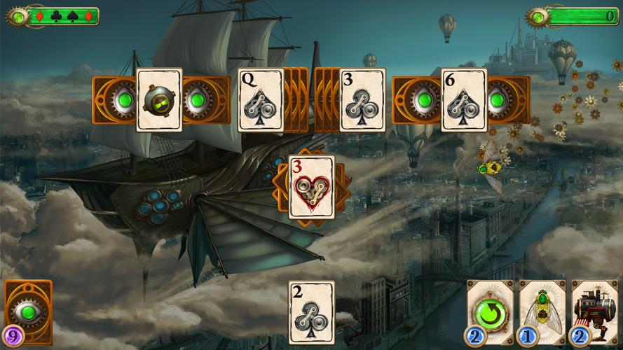 Steampunk Solitaire captura de pantalla 