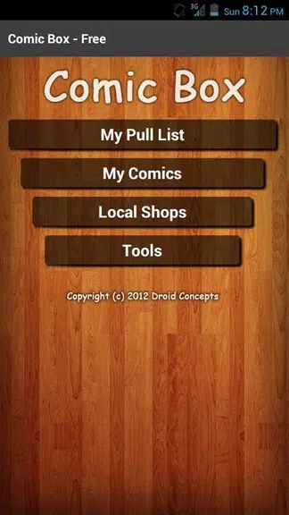 Comic Box - Free captura de pantalla 