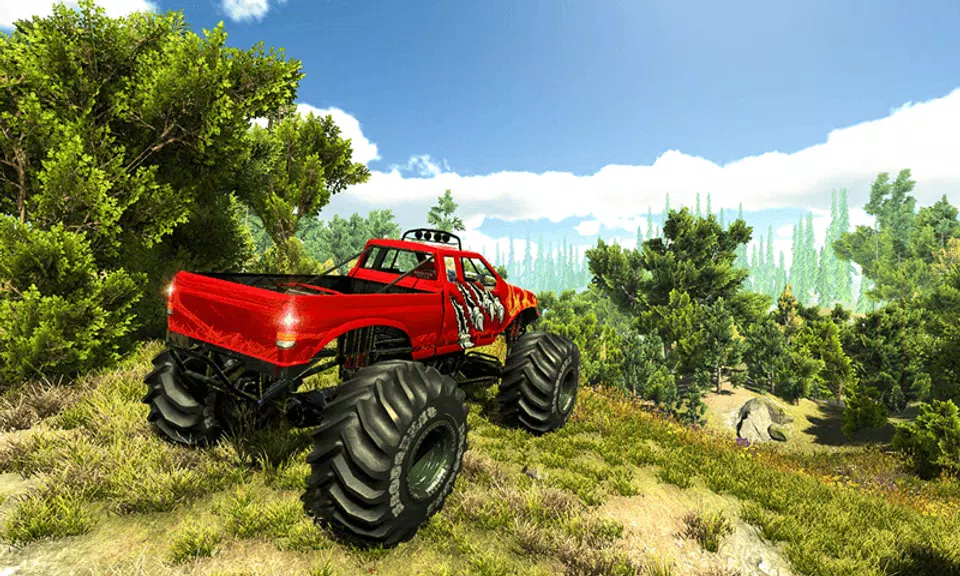 Monster 4x4 Offroad Jeep Stunt Racing 2019应用截图第3张