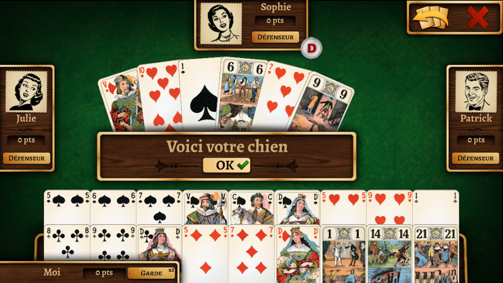 Screenshot Tarot Officiel FFT Lite 2