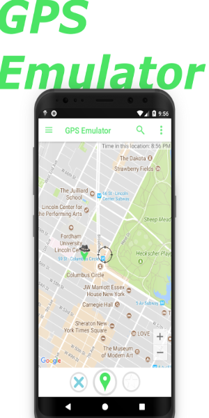 GPS Emulator экрана 3