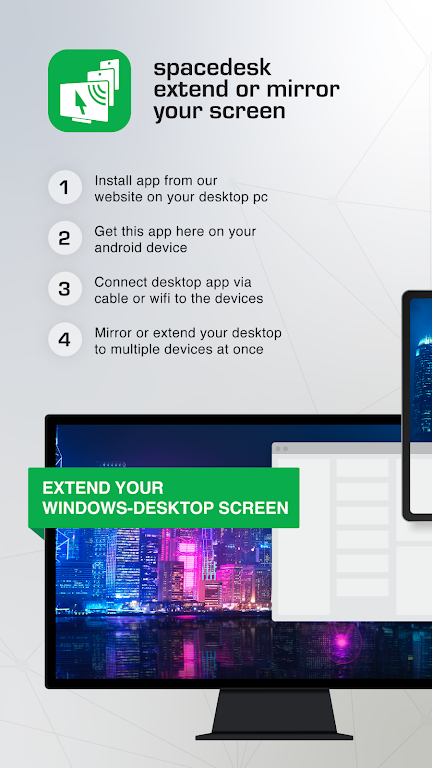 Screenshot spacedesk - USB Display for PC 3