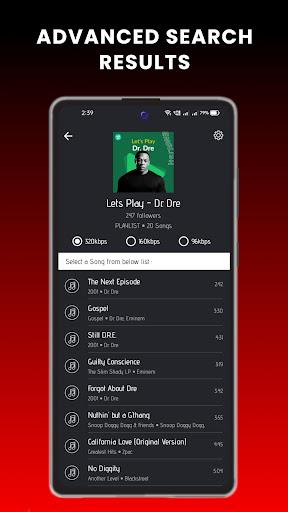 GetMp3 - Mp3 music downloader স্ক্রিনশট 2