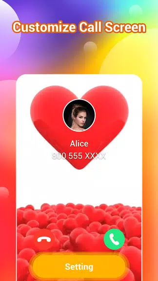 Screenshot Color Call Screen - Call flash 4
