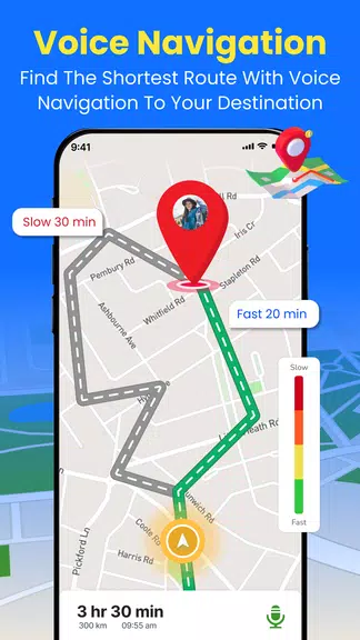 Screenshot GPS Terra Mapa Navegação 2