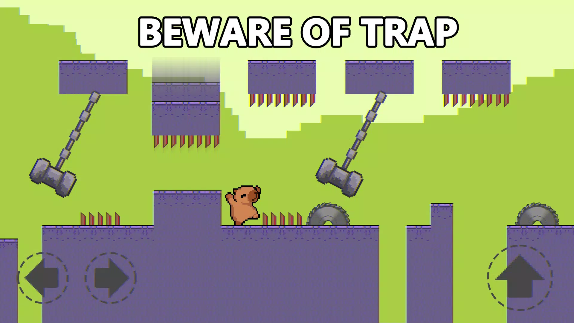 Capy to the Moon: Troll Level screenshot 4