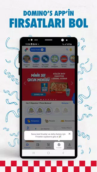 Domino's Pizza Türkiye应用截图第1张