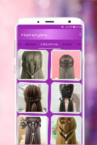 Hairstyles Step by Step Videos ဖန်သားပြင်ဓာတ်ပုံ 2