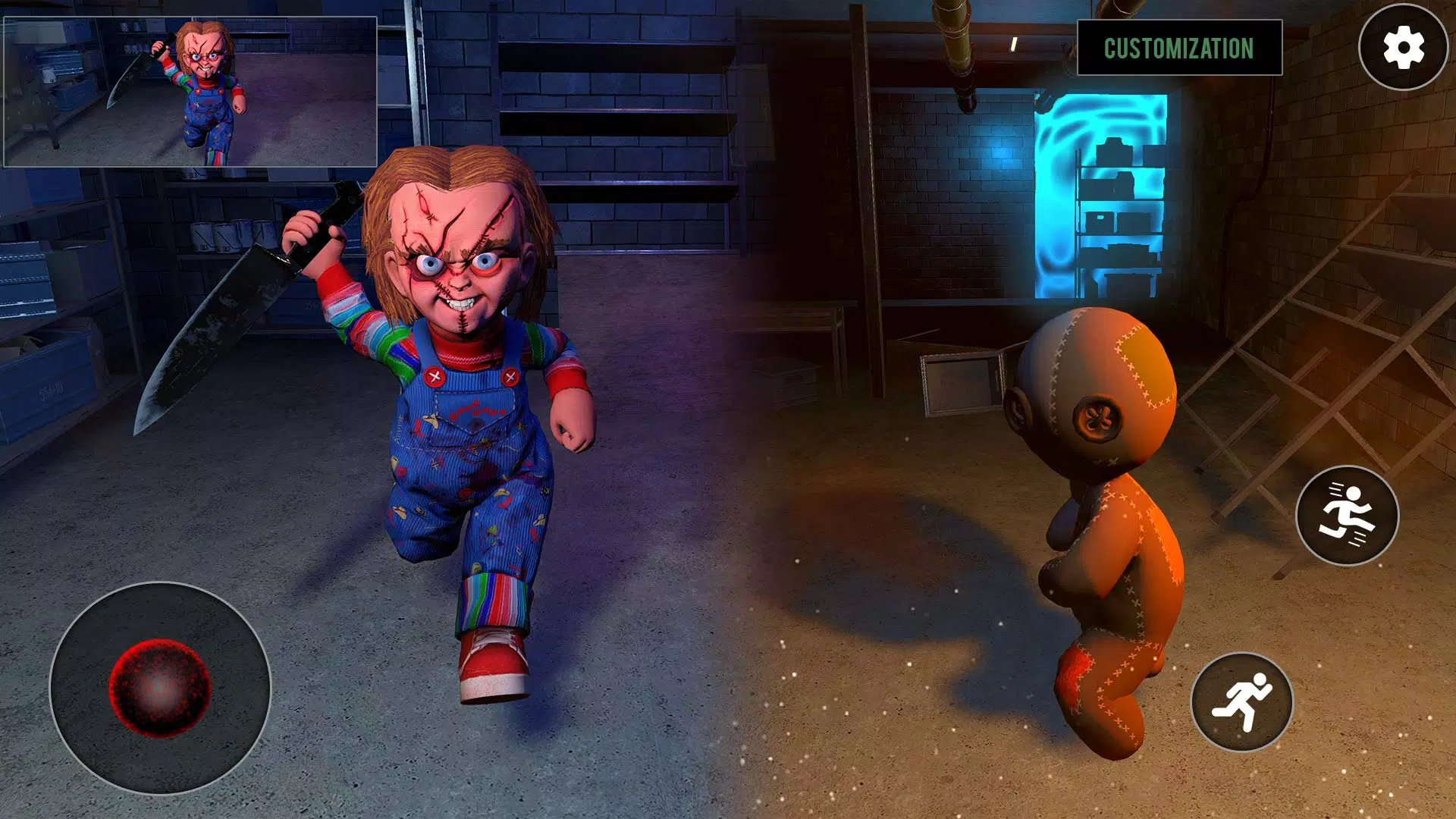 Chucky Doll Run Ghost House screenshot 1