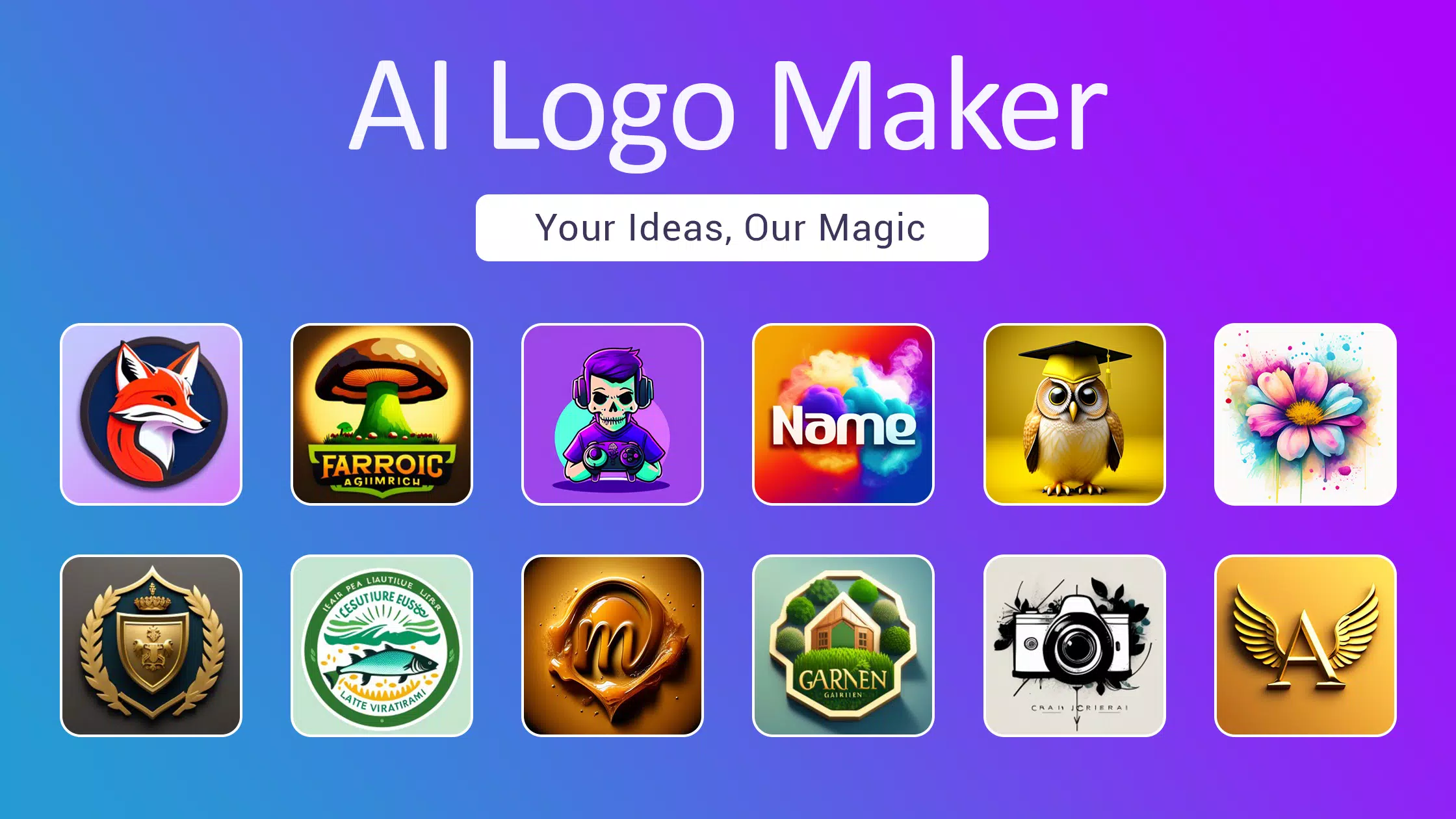 Logo maker AI Logo generator Screenshot 1