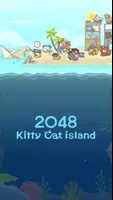 2048 Kitty Cat Island Screenshot 2